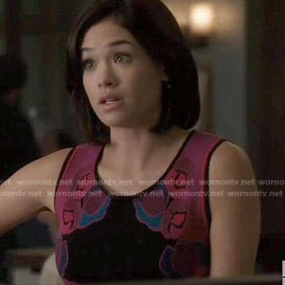 Worn on TV, Diane von Furstenberg Sleeveless Jacquard Body Con Dress Size Small - Picture 3 of 12